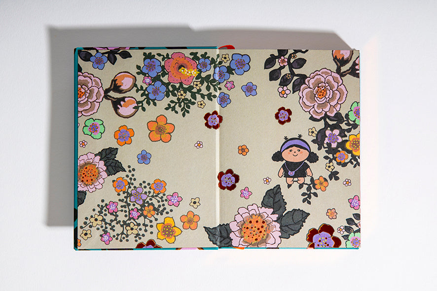 Metallic-edged Evergreen Notebook