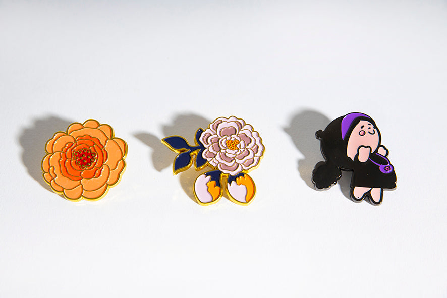 Pin set (Leaf)