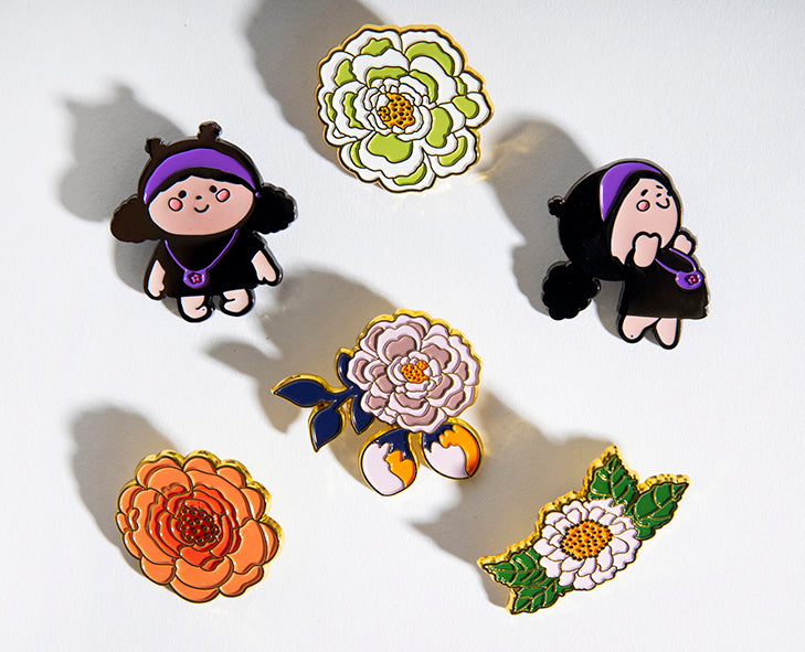 Pin set (Leaf)