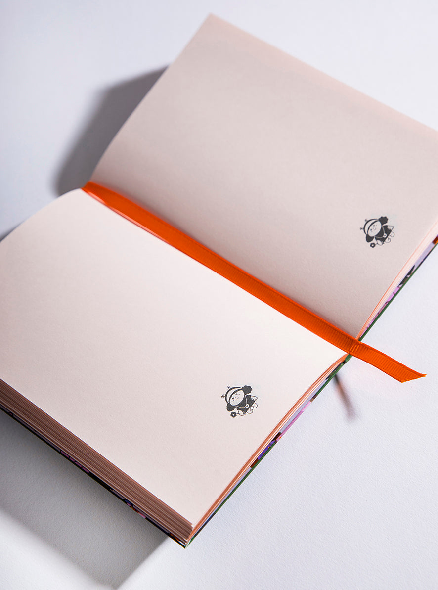 Metallic-edged Evergreen Notebook