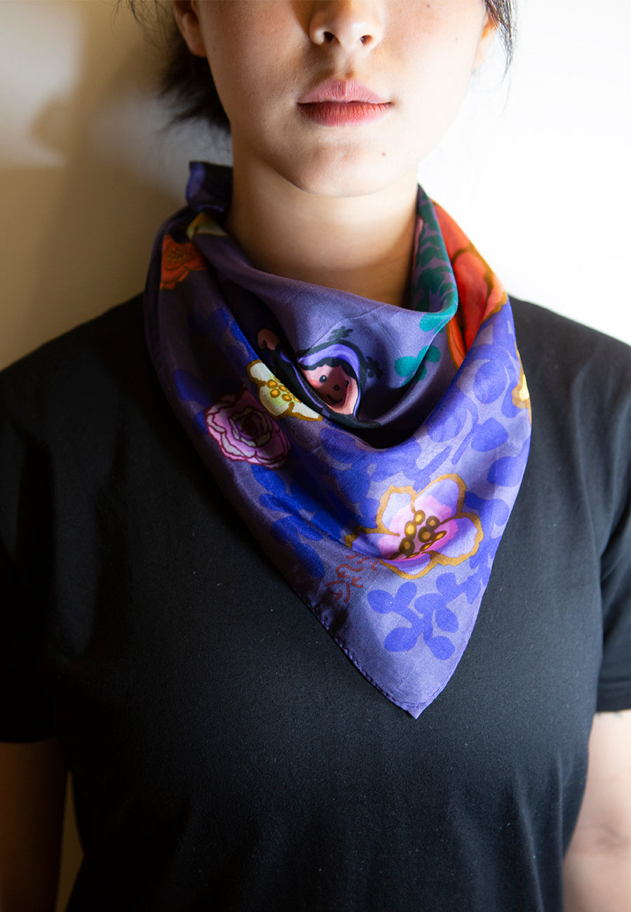 Silk-blend Scarf