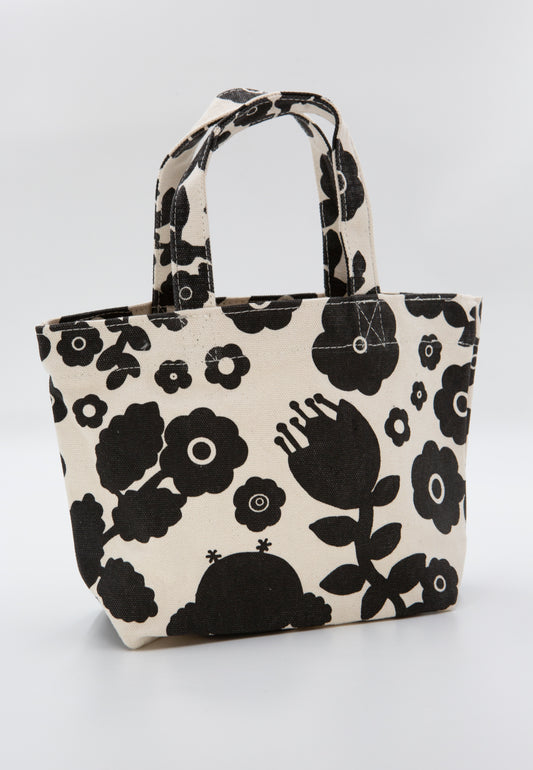 Floral Print Tote Bag