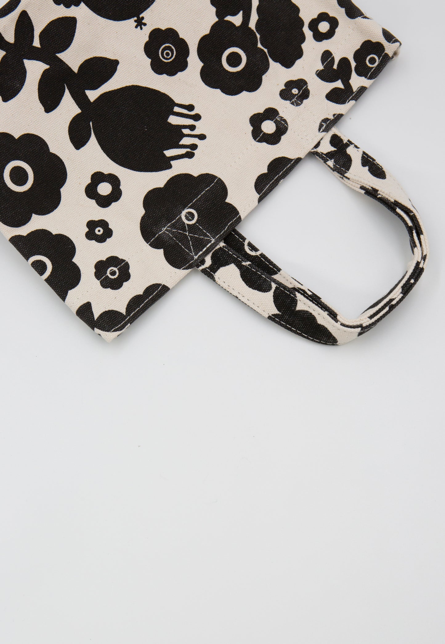 Floral Print Tote Bag