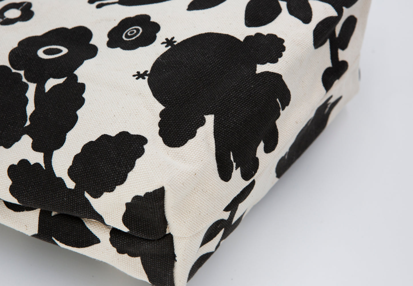 Floral Print Tote Bag