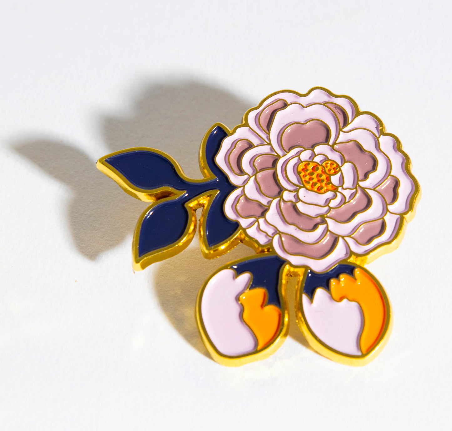 Pink Flower 1 Pin
