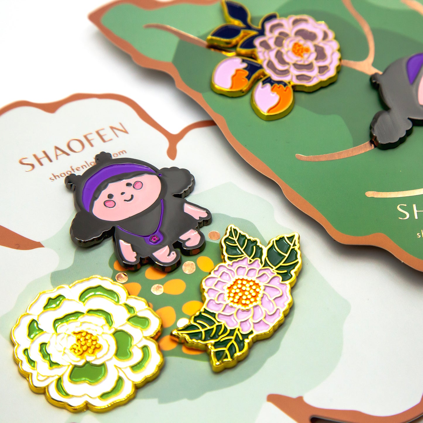 Pin set (Petal)