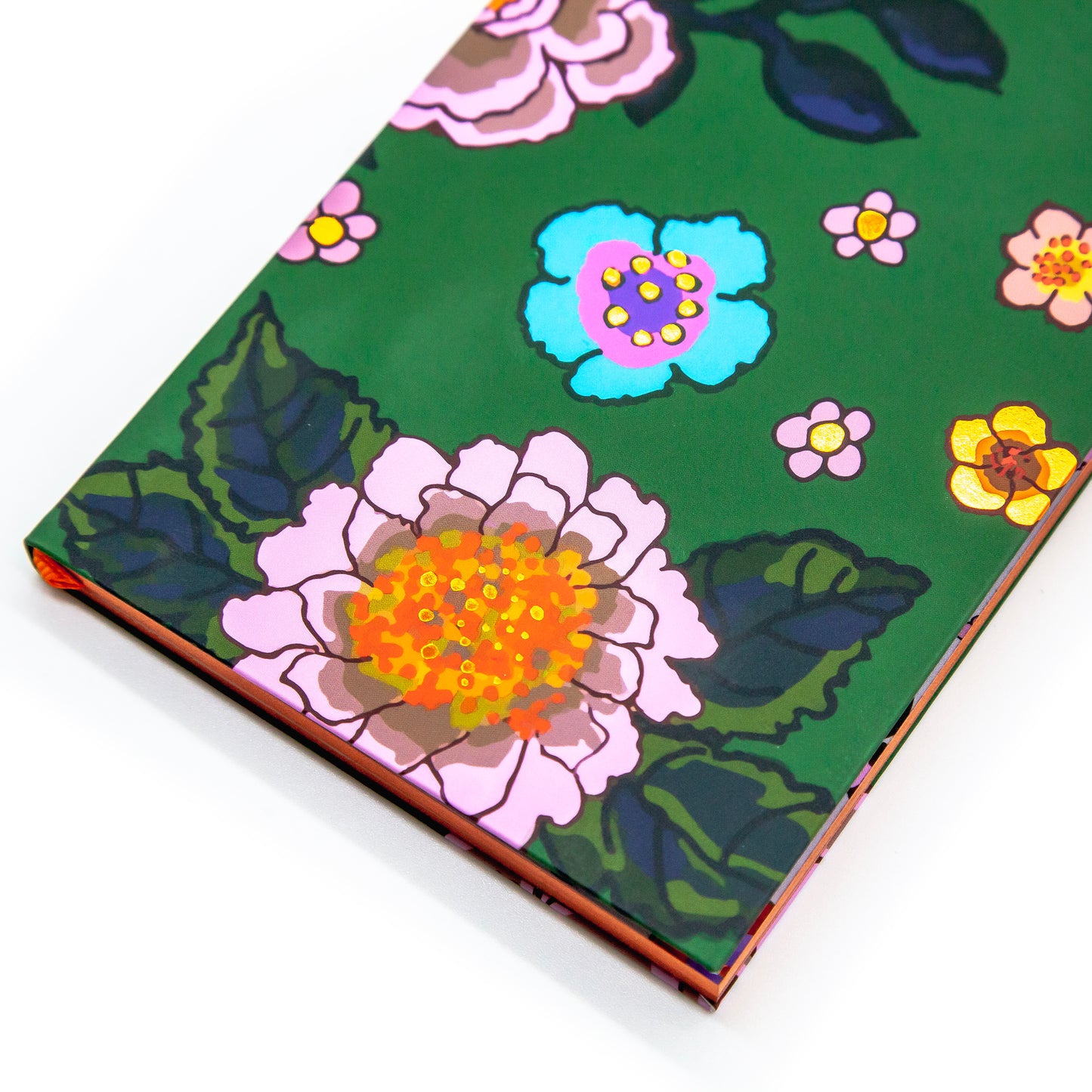 Metallic-edged Evergreen Notebook
