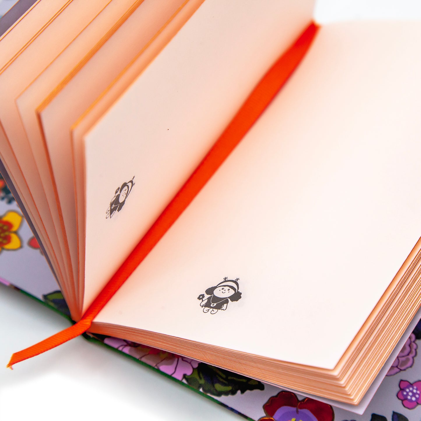 Metallic-edged Evergreen Notebook