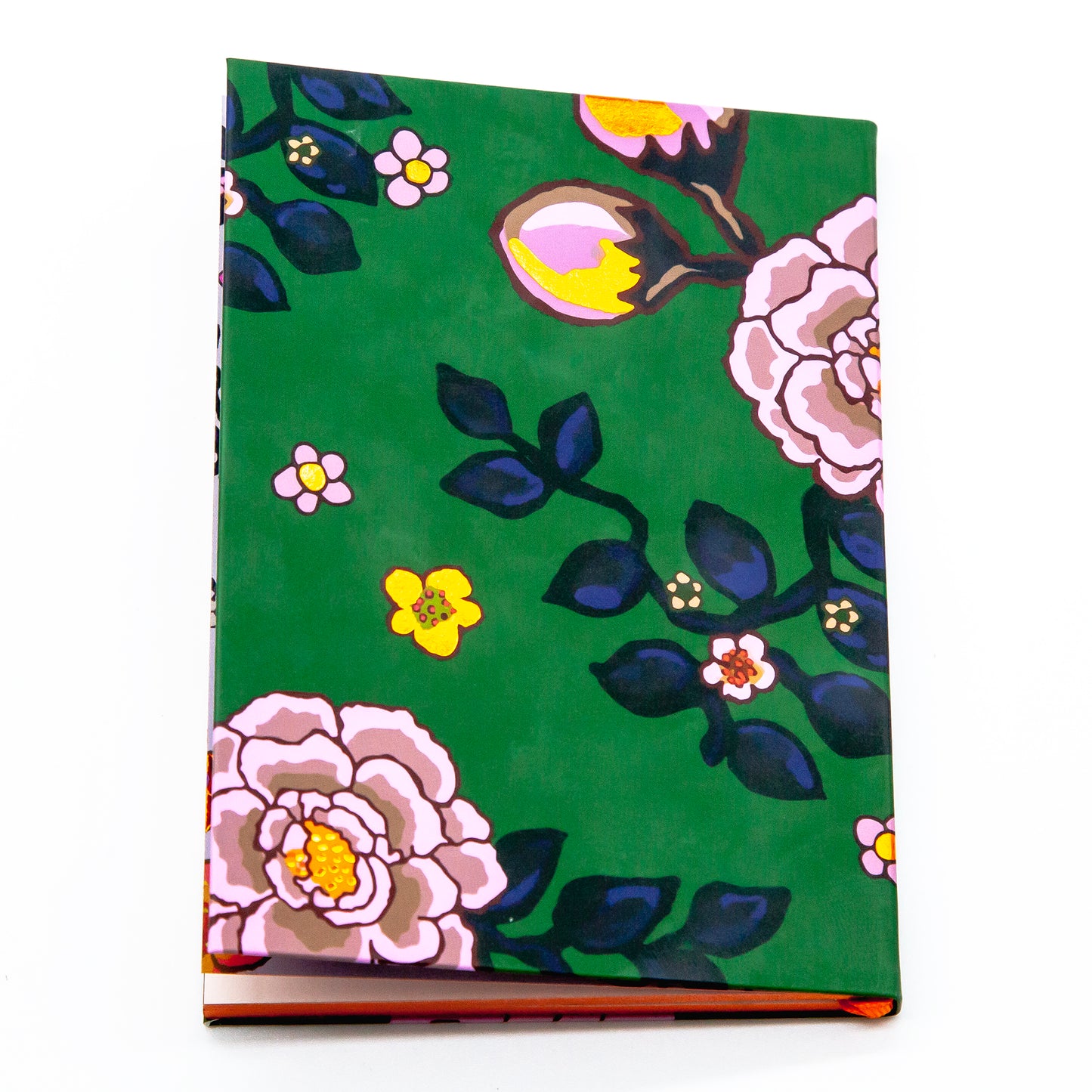 Metallic-edged Evergreen Notebook