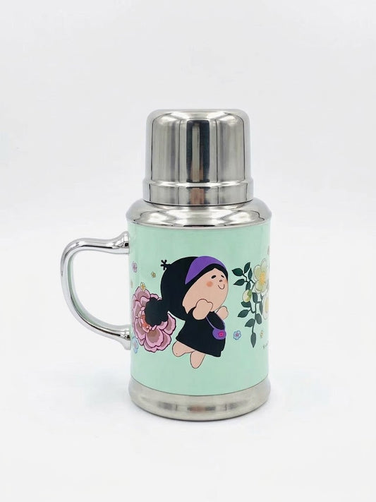 Fenbao Vintage Thermo Flask Light Green