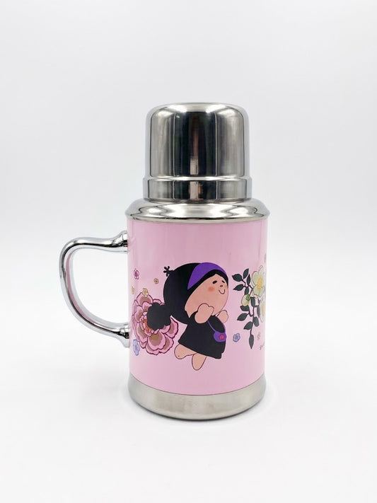 Fenbao Vintage Thermo Flask Pink