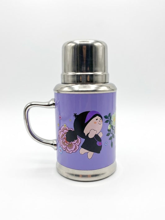 Fenbao Vintage Thermo Flask Purple